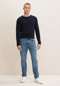 TOM TAILOR - JOSH FREEF!T® - Jeans Straight Leg -  blue denim Miniaturebillede 1