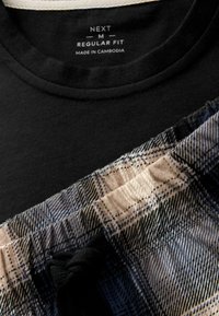 Next MOTIONFLEX COSY SET  - Pyjamas - black check