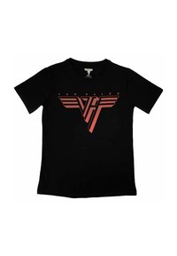 Paradiso Clothing VAN HALEN CLASSIC BAND LOGO BOYFRIEND FIT - Print T-shirt - black