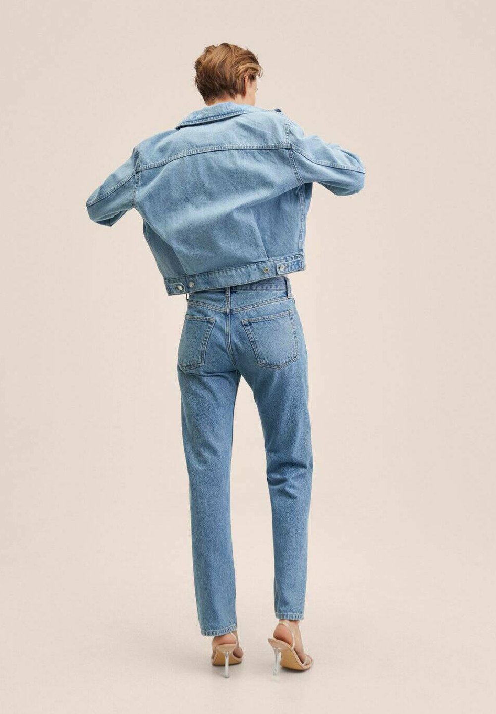 Mango MOM80 - Giacca di jeans - middenblauw/blu - Zalando.it