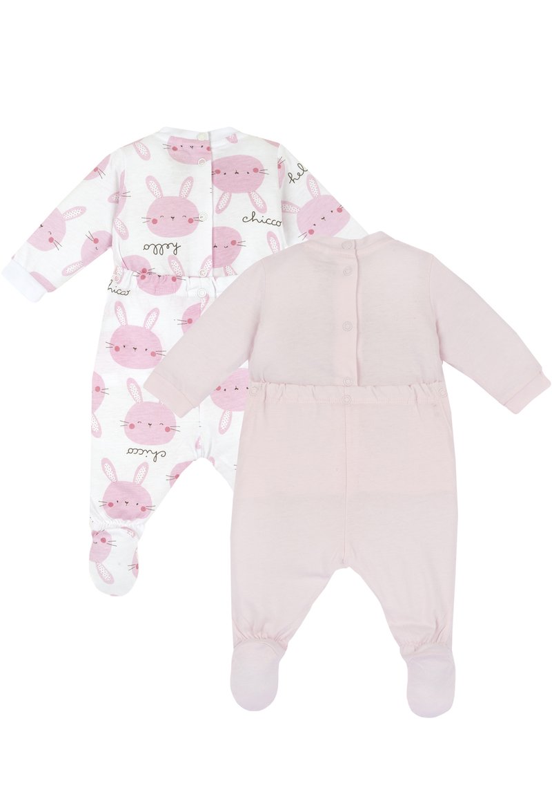Chicco Lot De 3 T-shirts Manches Longues Fille En Coton - Motifs Amusants Et Paillettes, Confort Optimal