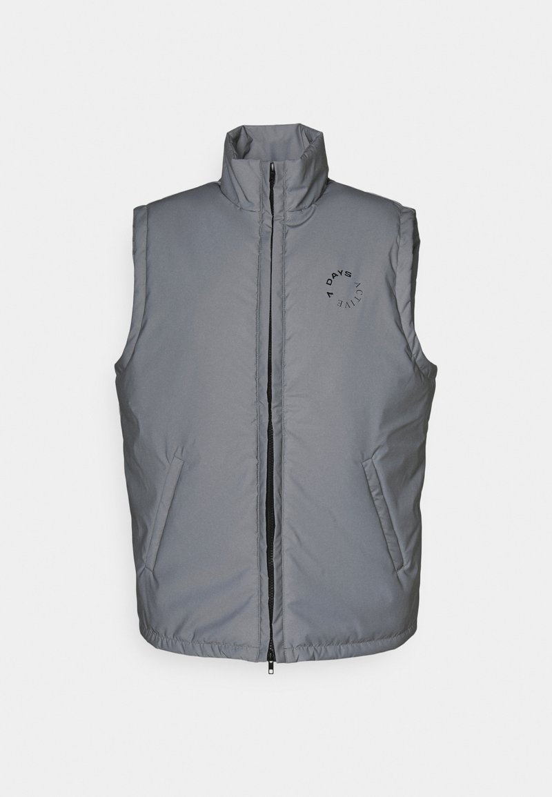 7 DAYS Active Bodywarmer zilverkleurig 7 DAYS Active Bodywarmer zilverkleurig
