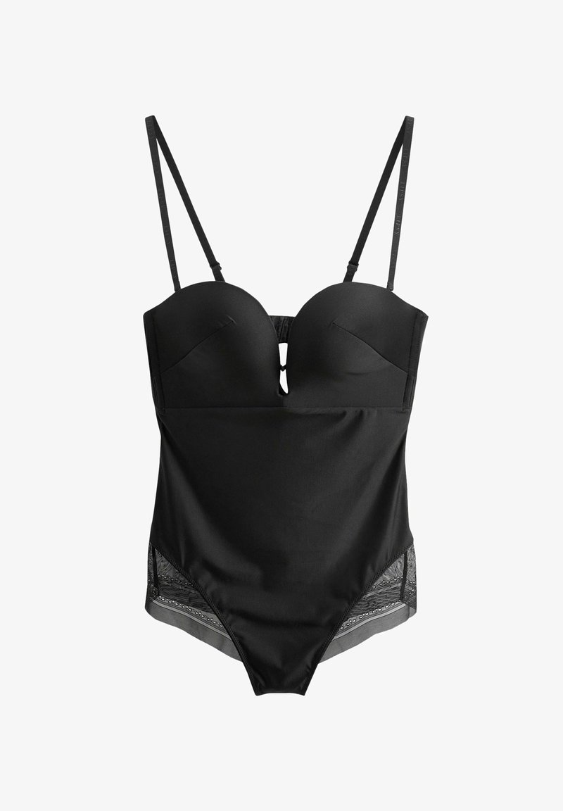 Lipsy PUSH UP PADDED MULTIWAY SHAPING Body black/negro