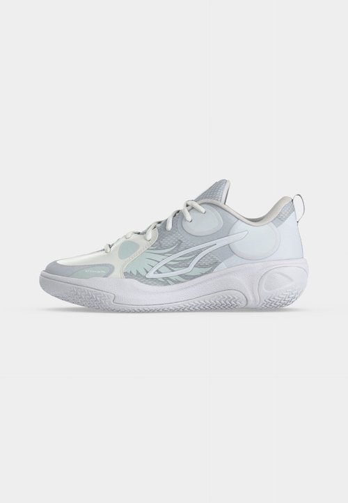PUMA MB WORLD 01 JR UNISEX - Basketball shoes - white/silver-coloured mist — foto 2