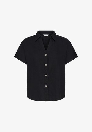 b.young, BYFALAKKA CAP SLEEVELESS - Skjortebluser - meteorite