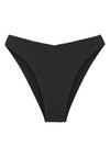 PANTS V SHAPE - Bikini bottoms - black