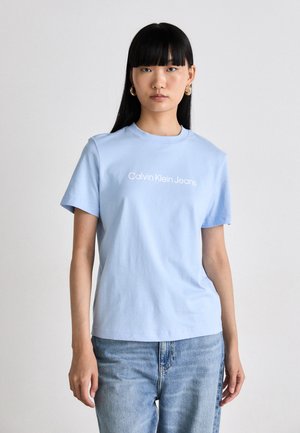 LOGO CLASSIC TEE - Print T-shirt - cerulean