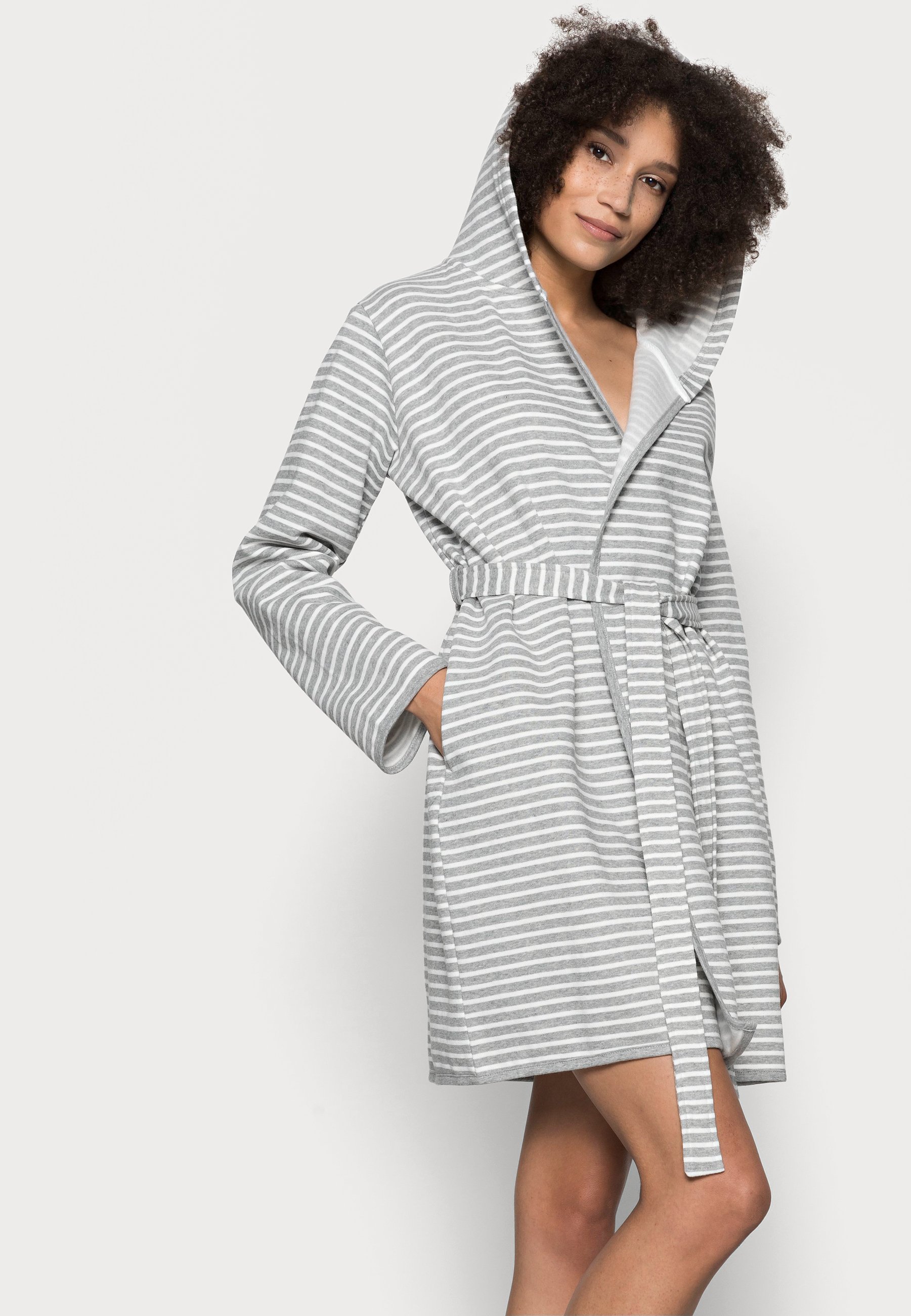 Donna STRIPE FLANNEL BATHROBE - Accappatoio Donna STRIPE FLANNEL BATHROBE - Accappatoio