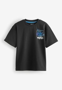 Next GRAPHIC SHORT SLEEVE 2 PACK STANDARD - Printtipaita - black ecru