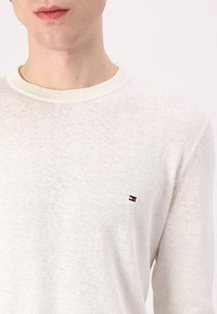 Tommy Hilfiger CREW NECK - Jumper - ivory petal