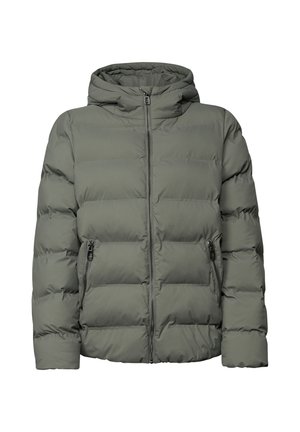 Street One, KURZE JACKE MIT GEKLEBTER STEPPUNG - Veste d'hiver - somber green