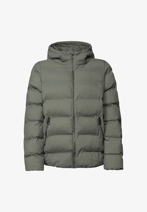 Street One, KURZE JACKE MIT GEKLEBTER STEPPUNG - Veste d'hiver - somber green