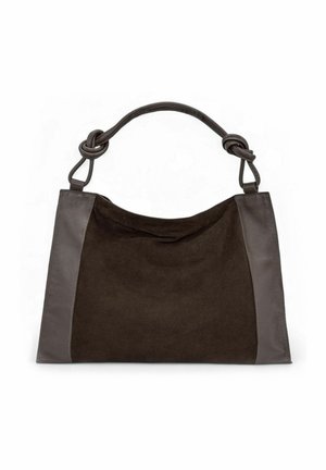 KNOT - Cabas - marron foncé