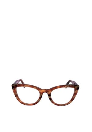 MOSCHINO, MOS624 - Occhiali anti luce blu - mottled brown