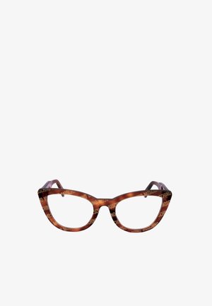 MOSCHINO, MOS624 - Occhiali anti luce blu - mottled brown
