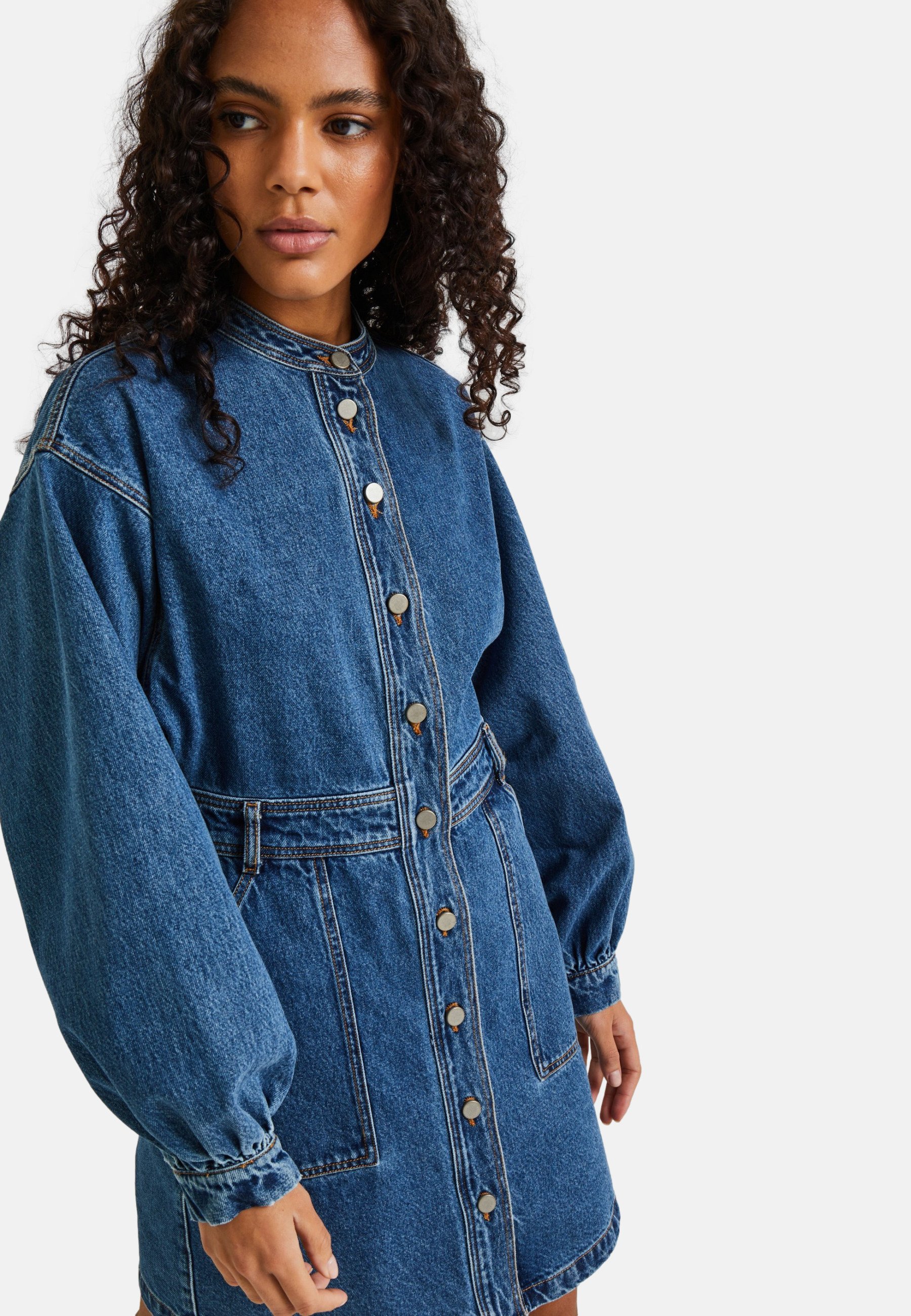 Robe Longue Robe Chemisier Monoprix Monoprix BOUTONS PRESSION Robe