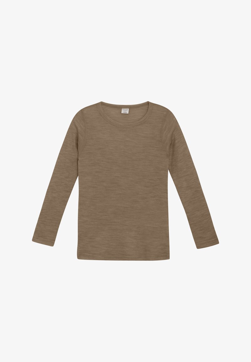 CeLaVi Langærmet T-shirt - cocoa creme