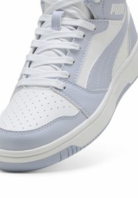 Puma REBOUND V6 UNISEX - Kõrge servaga tossud - white cool weather