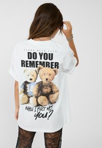 Stradivarius T-shirts print - white