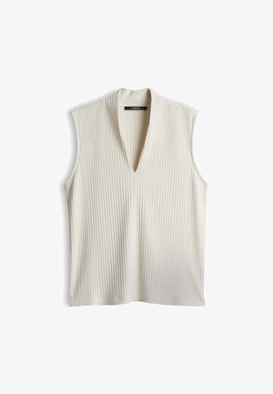 someday., SLIM RIB FIT - Top - natural glaze