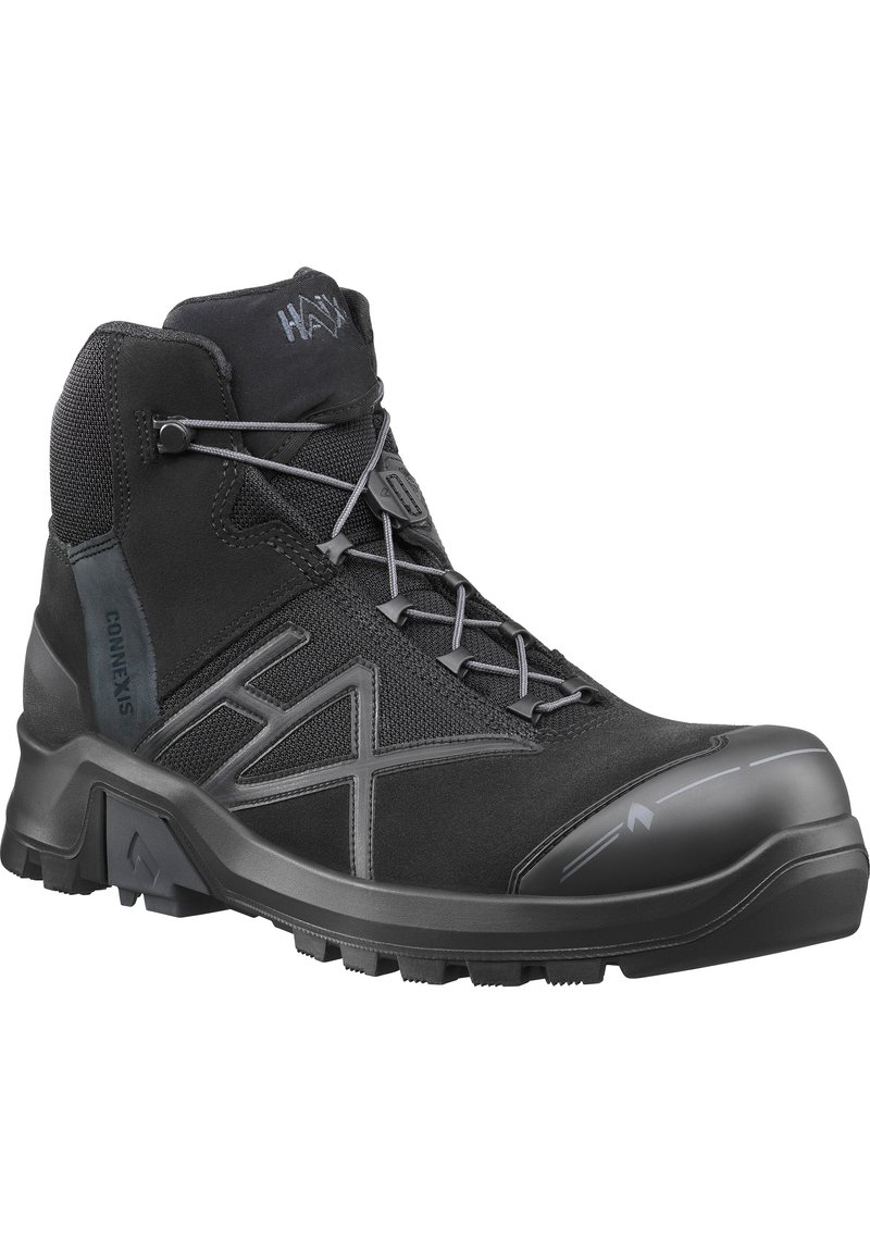 Haix Connexis Safety Herren Sicherheitshalbschuh in schwarz/blau