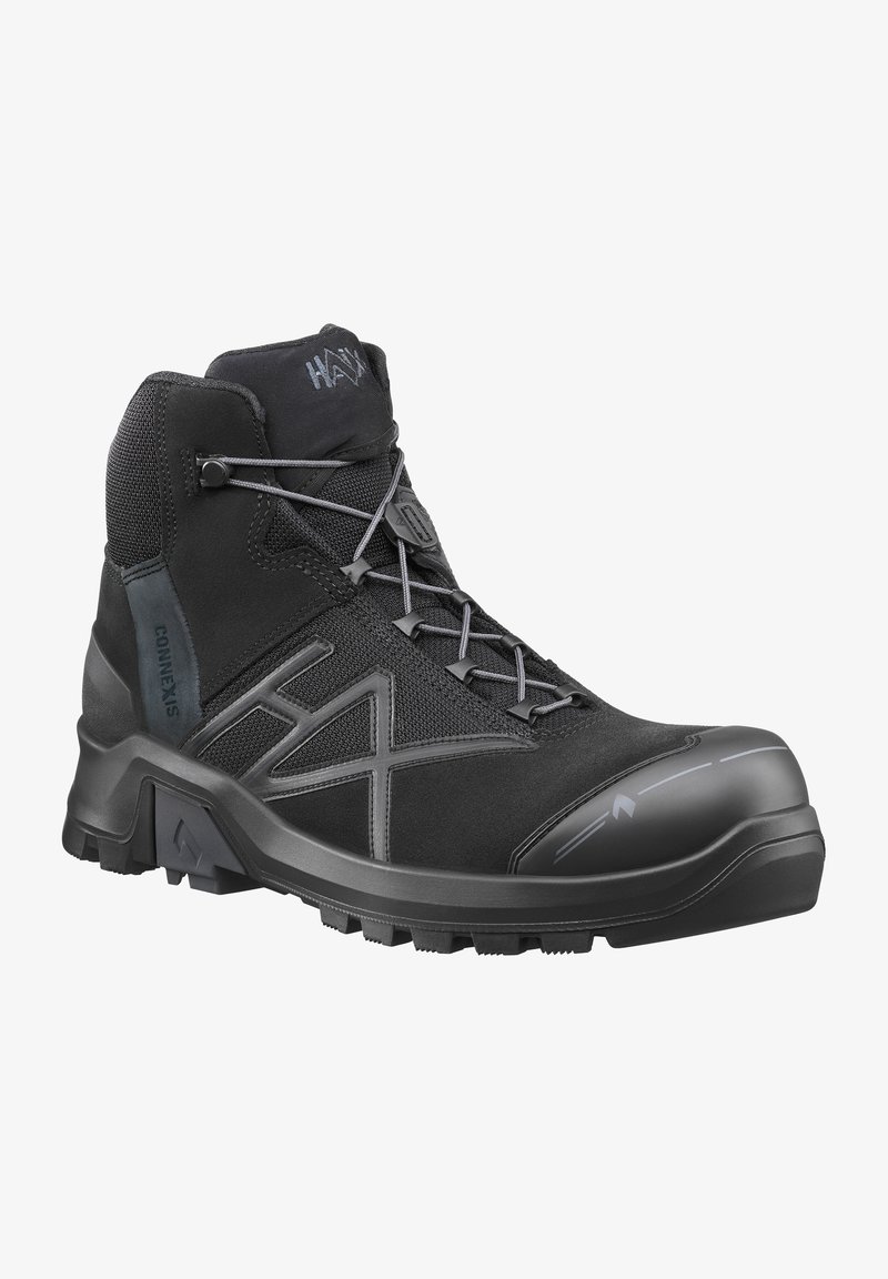 Haix Connexis Safety Herren Sicherheitshalbschuh in schwarz/blau Haix Connexis Safety Herren Sicherheitshalbschuh in schwarz/blau