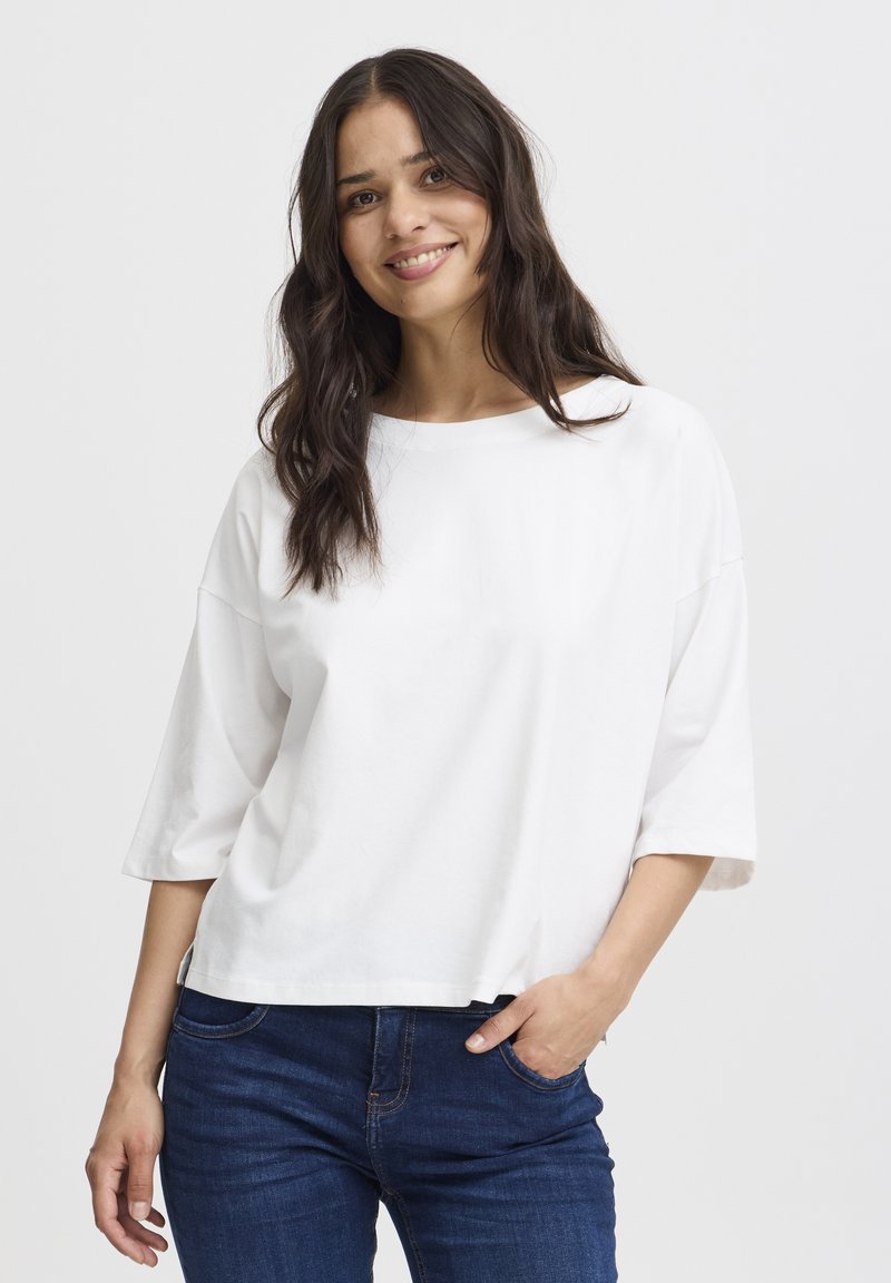Fransa FRSIVA - T-shirts basic - antique