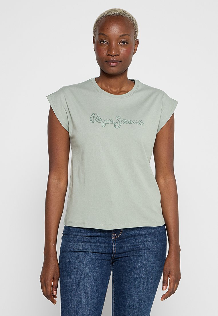 Pepe Jeans T-shirt print groen