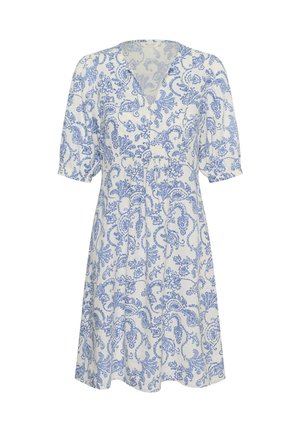 Part Two, BENETEPW - Robe de jour - blue dot paisley print