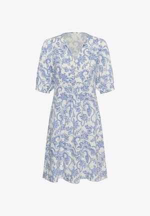 Part Two, BENETEPW - Robe de jour - blue dot paisley print