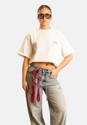 INSIGNIA - T-Shirt print - off white red