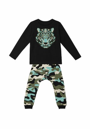 CAMO TIGER - Verryttelyhousut - schwarz