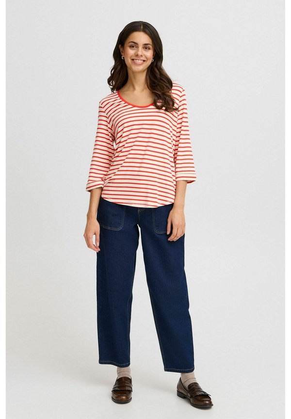 FRFEPORSI - Long sleeved top - poinsettia mix2