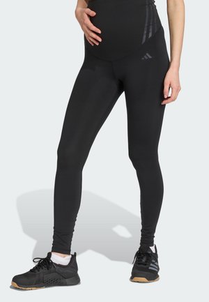 OPTIME ESSENTIALS MATERNITY - Tights - black/carbon