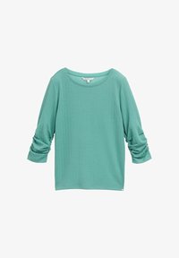 Unselected, dark pacific teal