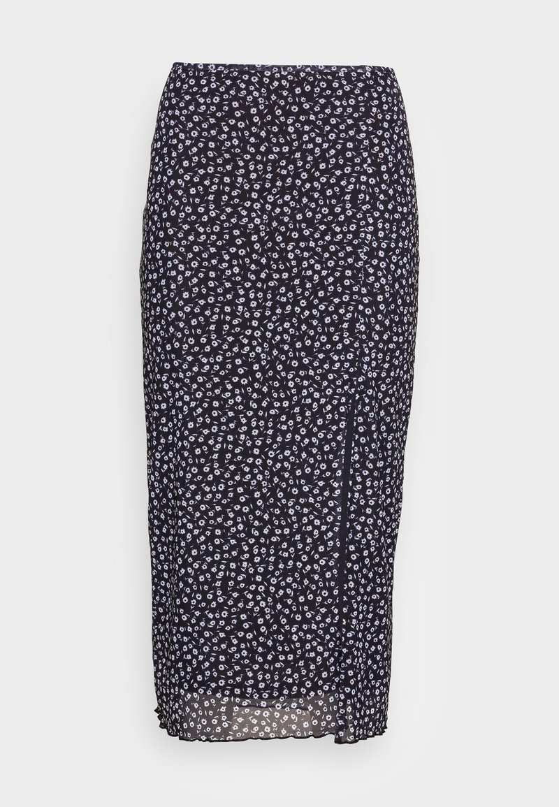 Jupe Monki A-Line Noire Pour Femme - Taille M, Courte, En Polyester