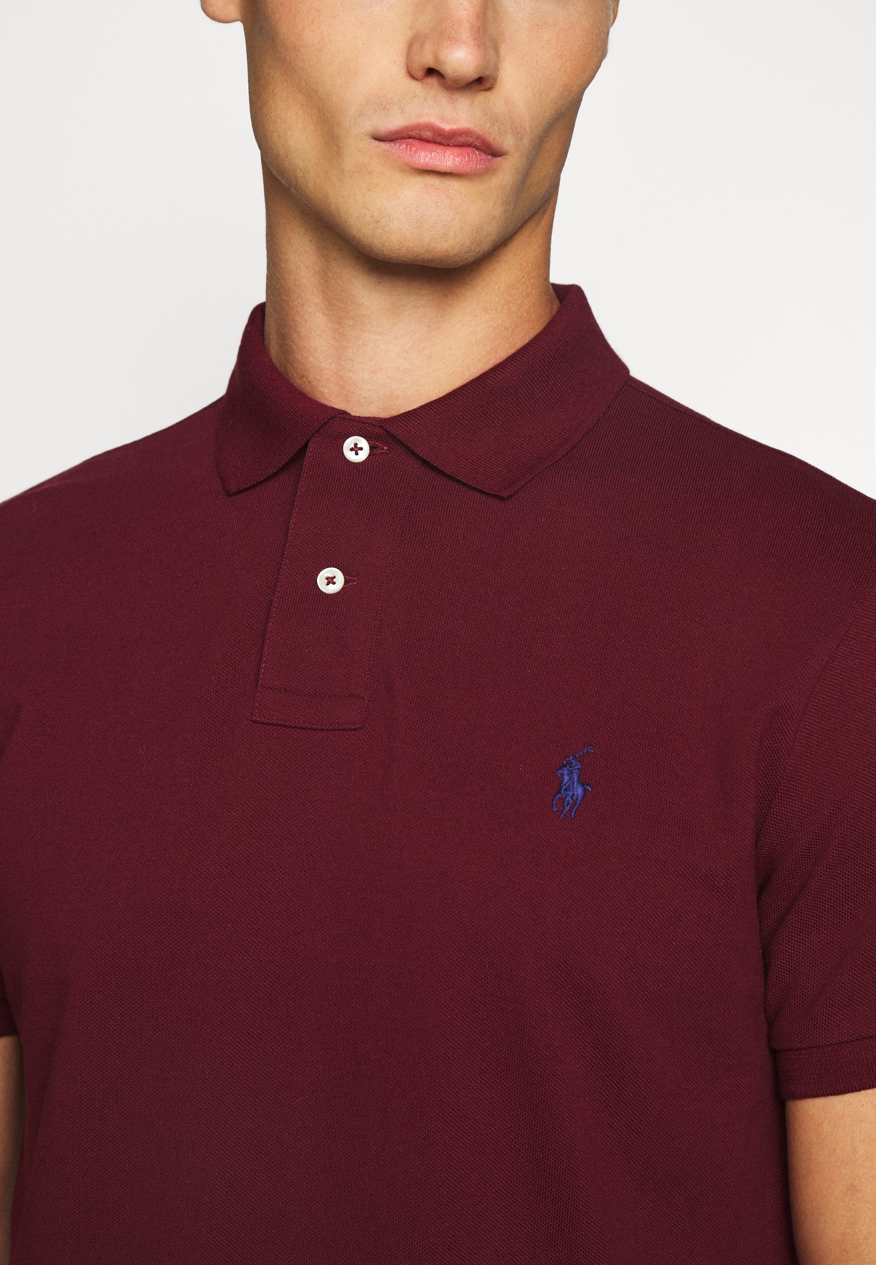 ralph lauren classic wine polo shirt