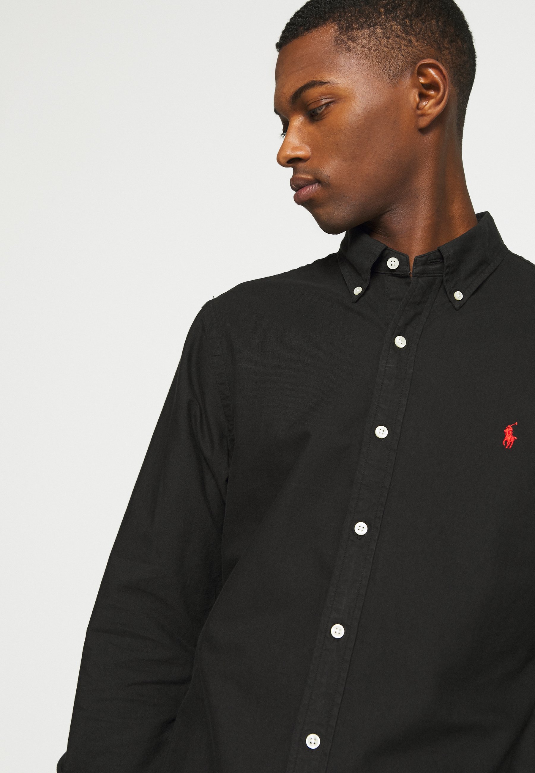 ralph lauren black oxford shirt