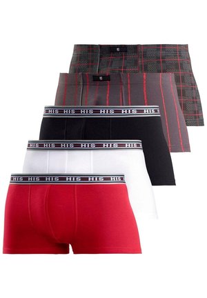 H.I.S HIPSTER 5PACK - Trunks - rot
