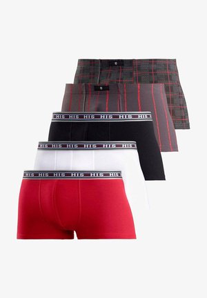 H.I.S HIPSTER 5PACK - Trunks - rot
