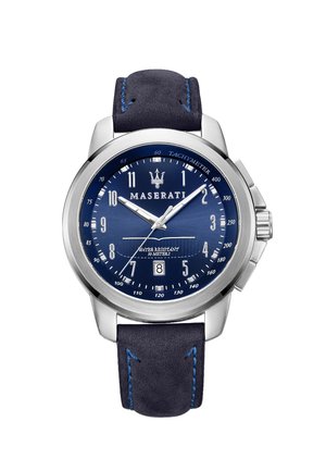 Maserati Successo Kollektion - Montre - blau- und silberfarben