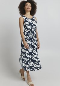 ICHI - Maxi-jurk - total eclipse flower print Miniatuurafbeelding 1