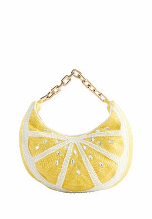 SEQUIN FRUIT  - Geantă de mână - yellow