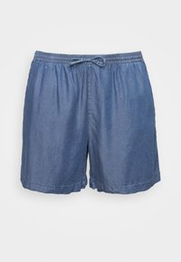CARPEMA LIFE - Shorts di jeans - dark blue denim