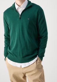 Tommy Hilfiger Strickpullover - dark green