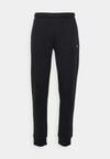 BASIC CUFF PANTS - Tracksuit bottoms - black