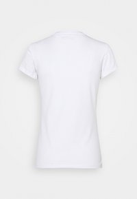 Guess TRIANGLE - T-shirts basic - pure white