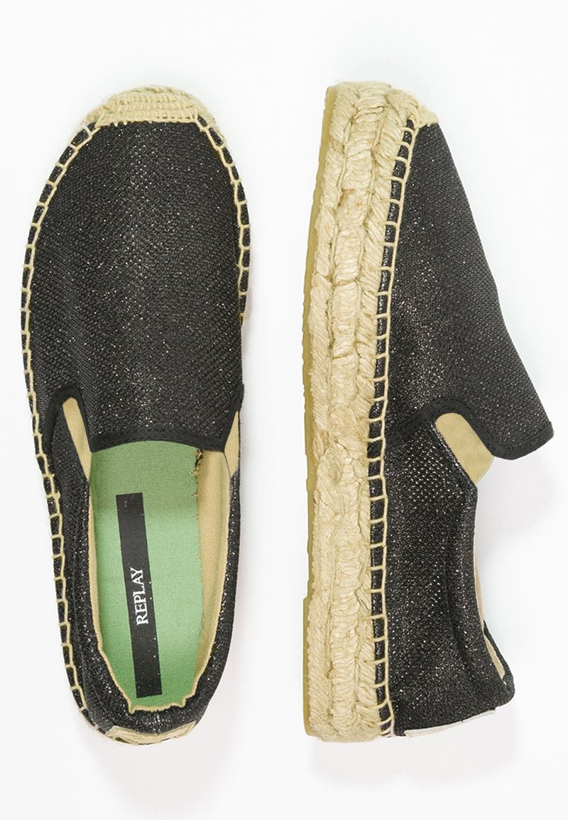 Damen Halbschuhe | Replay LAWTON Espadrille black/schwarz - LY18203 Damen Halbschuhe | Replay LAWTON Espadrille black/schwarz - LY18203