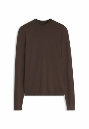 HUGO, HUGO - Striktrøje - brown melange three