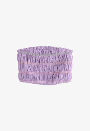 Next, REGULAR FIT - SHIRRED BANDEAU BOOBTUBE TOP . - Pluus - purple